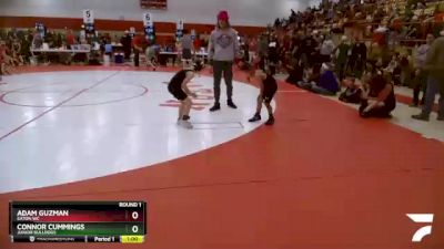 52-56 lbs Round 4 - Connor Cummings, Junior Bulldogs vs Adam Guzman, Eaton WC