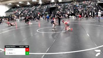 106 lbs Champ. Round 2 - Lance Buoy, Wray Wrestling Club vs Toben Lasater, Missouri Valley