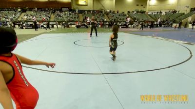 40 lbs 5th Place - Juliet Soto, Sunnyside Ironman vs Journey Whitford, Westlake