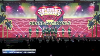 Impact Cheer & Tumbling - Lady Diamonds [2026 L4 Senior - D2 - Small Day 2] 2026 Spirit Sports Grand Nationals