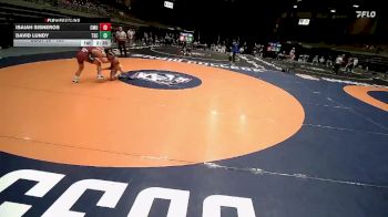 125 lbs Semifinal - Isaiah Sisneros, Colorado Mesa University vs David Lundy, Trinidad State College