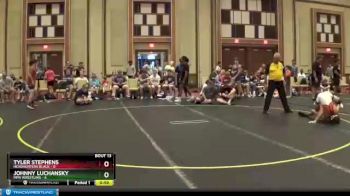 117 lbs Round 5 (6 Team) - Johnny Luchansky, MPR Wrestling vs Tyler Stephens, Headhunters Black