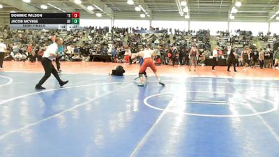 145 lbs Semifinal - Dominic Wilson, TX vs Jacob McVige, NY