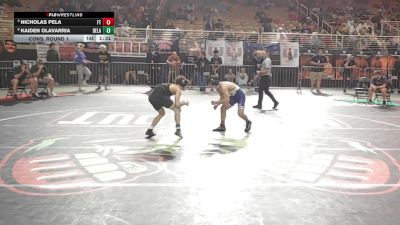 120 3A Cons. Round 1 - Nicholas Pela, Ft Pierce Central vs Kaiden Olavarria, Deland