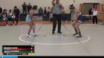 113 lbs Champ. Round 1 - Brayden Kuskie, Camarillo vs Jenavi Alejandro, Centennial