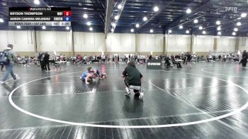 157 lbs Final - Bryson Thompson, Winter Haven Wrestling Club vs Jaiison Cabrera Melendez, Central Florida Wrestling