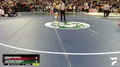 5A 145 lbs Champ. Round 1 - Jonathan Pacheco, Atrisco Heritage Academy vs Connor Nichols, Roswell