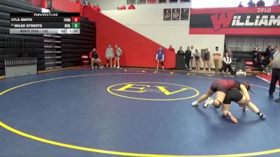 140 lbs Champ. Round 1 - Lyla Smith, Fort Madison vs Milee Streets, Midland