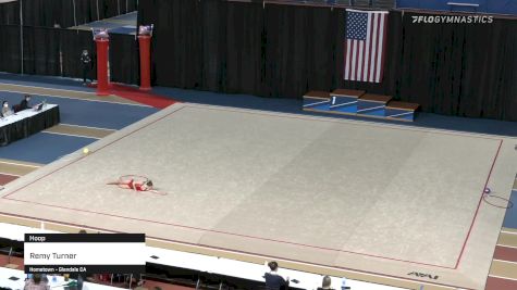 Remy Turner - Hoop - 2021 Rhythmic Elite Qualifier