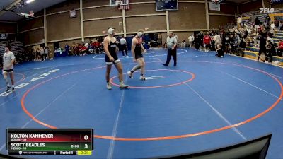 184 lbs Cons. Semi - Kolton Kammeyer, Doane vs Scott Beadles, Menlo