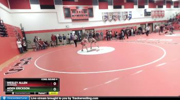 150 lbs Cons. Round 4 - Aiden Erickson, Zillah vs Wesley Allen, Okanogan