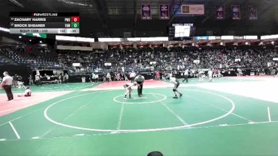 102 lbs Cons. Round 3 - Zachary Harris, PWCA vs Brock Shearer, FOWCA