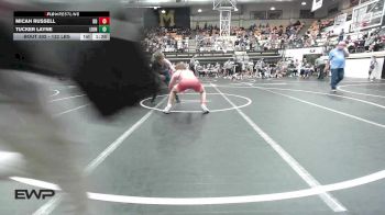132 lbs Round Of 16 - Micah Russell, Duncan Demons vs Tucker Layne, Lions Wrestling Academy