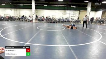 120 lbs Round Of 128 - Noah Michaels, NJ vs Brodie Christmas, AL