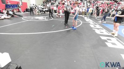 80 lbs Consi Of 8 #1 - Chase Gabbard II, Raw Wrestling Club vs Bandy Johnson, Checotah Matcats