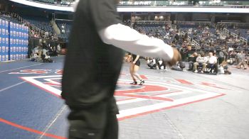 7A - 126 lbs Quarterfinal - Claire Ballard, New Bern High School vs Sara Kidane, David W. Butler High School