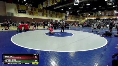 50/55 Cons. Semi - Hank Tett, Fallbrook Wrestling Club vs Jayden Tate, Junior Panther Wrestling