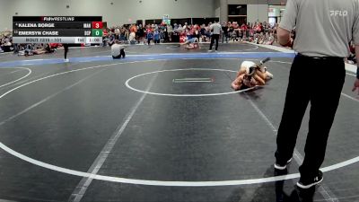 101 lbs Champ. Round 1 - Emersyn Chase, South Central Punisher vs Kalena Borge, Manhattan