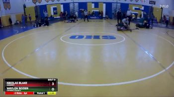 150 Gold Round 4 - Nikolas Blake, Hagerty vs Waylon Rozier, Camden County