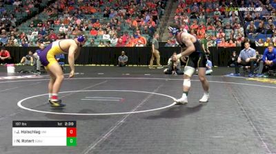 197 lbs Semifinal - Jacob Holschlag, Northern Iowa vs Nate Rotert, South Dakota State