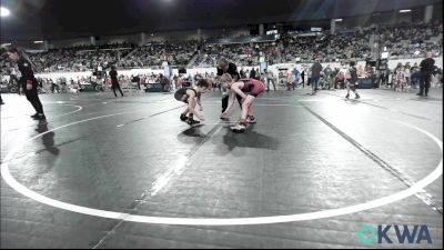 84 lbs Consi Of 8 #1 - Jake Potts, Wagoner Takedown Club vs William Ritter, Coweta Tiger Wrestling