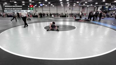 80 lbs Consolation - Jeremiah Maldonado, IN vs Nicholas Maliarakis, NY