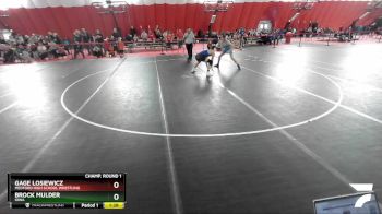 152 lbs Champ. Round 1 - Brock Mulder, Iowa vs Gage Losiewicz, Medford High School Wrestling