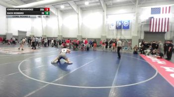 138 lbs Cons. Round 2 - Zach Romero, Fruita Monument vs Christian Hernandez, Syracuse