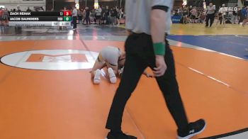 113 lbs Quarterfinal - Zach Rehak, Tj vs Jacob Saunders, Fight Club