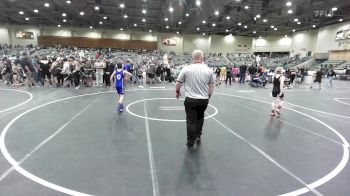 90 lbs Consolation - Weston Shamhart, 1 On 1 Fight Academy vs Tatum Lamborn, Carson Bulldogs