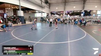 120 lbs Champ. Round 1 - Liam Johnson, Lil Dons Wrestling Club vs Frankie Lopez, Bandas Wrestling Academy