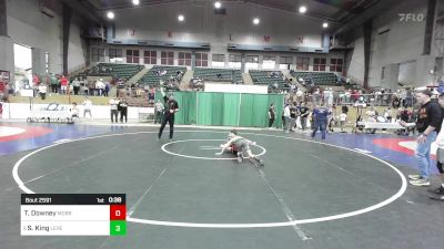 81 lbs Consolation - Tyler Downey, Morris Fitness Wrestling Club vs Slater King, Level Up Wrestling Center