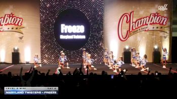 Maryland Twisters - Freeze [2025 L2 Mini Day 2] 2025 Champion Cheer and Dance Grand Nationals
