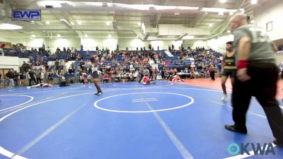 132 lbs Consi Of 4 - Oscar Deleon, Broken Arrow Wrestling Club vs Zavian Jamerson, Tulsa Blue T Panthers