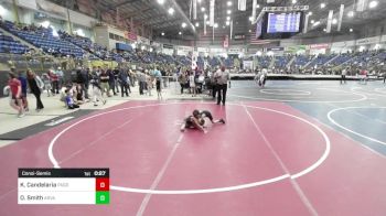 52 lbs Consolation - Klayton Candelaria, Pagosa Springs Pirates vs Owen Smith, Arvada West