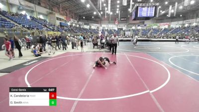 52 lbs Consolation - Klayton Candelaria, Pagosa Springs Pirates vs Owen Smith, Arvada West