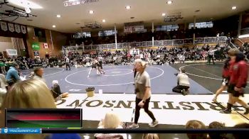 132 lbs Semifinal - Bryan Dickerson, Orting vs Tyson Barnhart, Post Falls