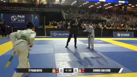 Connor Liam Stone vs Ty Pham Nuyen 2025 Pan Kids Jiu-Jitsu IBJJF Championship