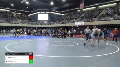 285 lbs Semifinal - Justin Perry, Bayonne vs Aiden Hidlay, Bloomsburg