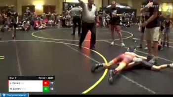 75 lbs Round 1 (6 Team) - Maxwell Corley, Mid MO Vikings vs James Danko, The Untouchables Black