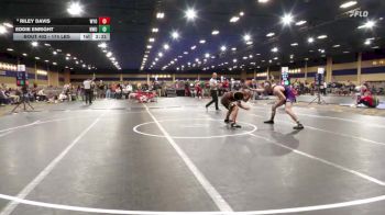 174 lbs C Of 8 #2 - Riley Davis, Wyoming vs Eddie Enright, Northwestern