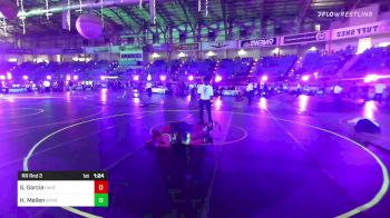 137 lbs Rr Rnd 3 - Sebastian Garcia, Unattached vs Hudson Mellen, Stampede WC