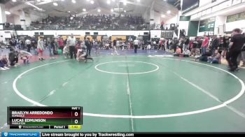 115 lbs Semifinal - Braelyn Arredondo, Homedale vs Lucas Edmunson, Middleton