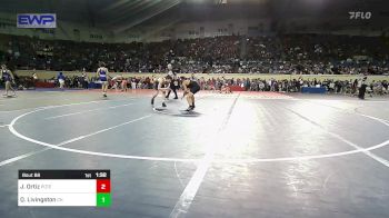 133 lbs Round Of 64 - Javier Ortiz, Poteau vs Quinn Livingston, Cascia Hall