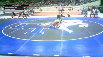 113 lbs Champ. Round 1 - Blake Lemaster, Martin County High School vs Daniel Stark, Nelson County