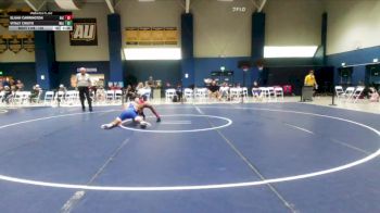 133 lbs Quarterfinal - Elijah Carrington, Belmont Abbey vs Vitaly Cristo, Washington & Lee