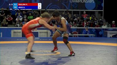55 kg Semifinal - Viktoriia Vaulina, Rus vs Anju Anju, Ind