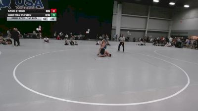 155 lbs Cons. Rd Of 16 - Luke Van Vlymen, Berge Elite Wrestling Academy vs Sage Steele, Moen Wrestling Academy