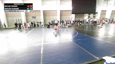 47 lbs Cons. Round 3 - Baylor Chivers, Uintah Wrestling vs Waylon Cloward, JWC