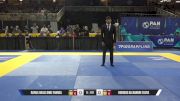 Rodrigo Alexandre Fujita vs Rafael Natal Diniz Franca 2025 Pan Jiu Jitsu IBJJF Championship